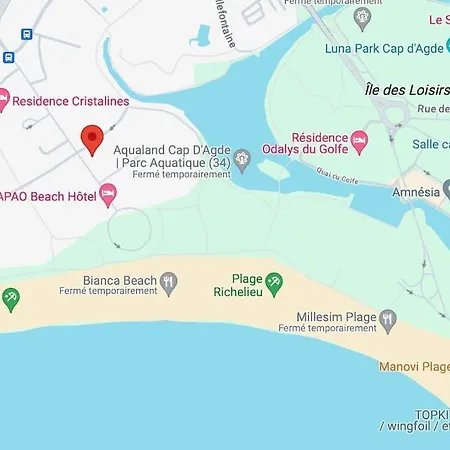 Les Jardins Du Cap, Piscine, Parking, 50m 公寓 阿格德