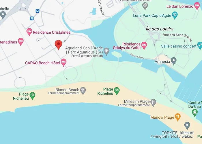 Appartamento Les Jardins Du Cap, Piscine, Parking, 50m